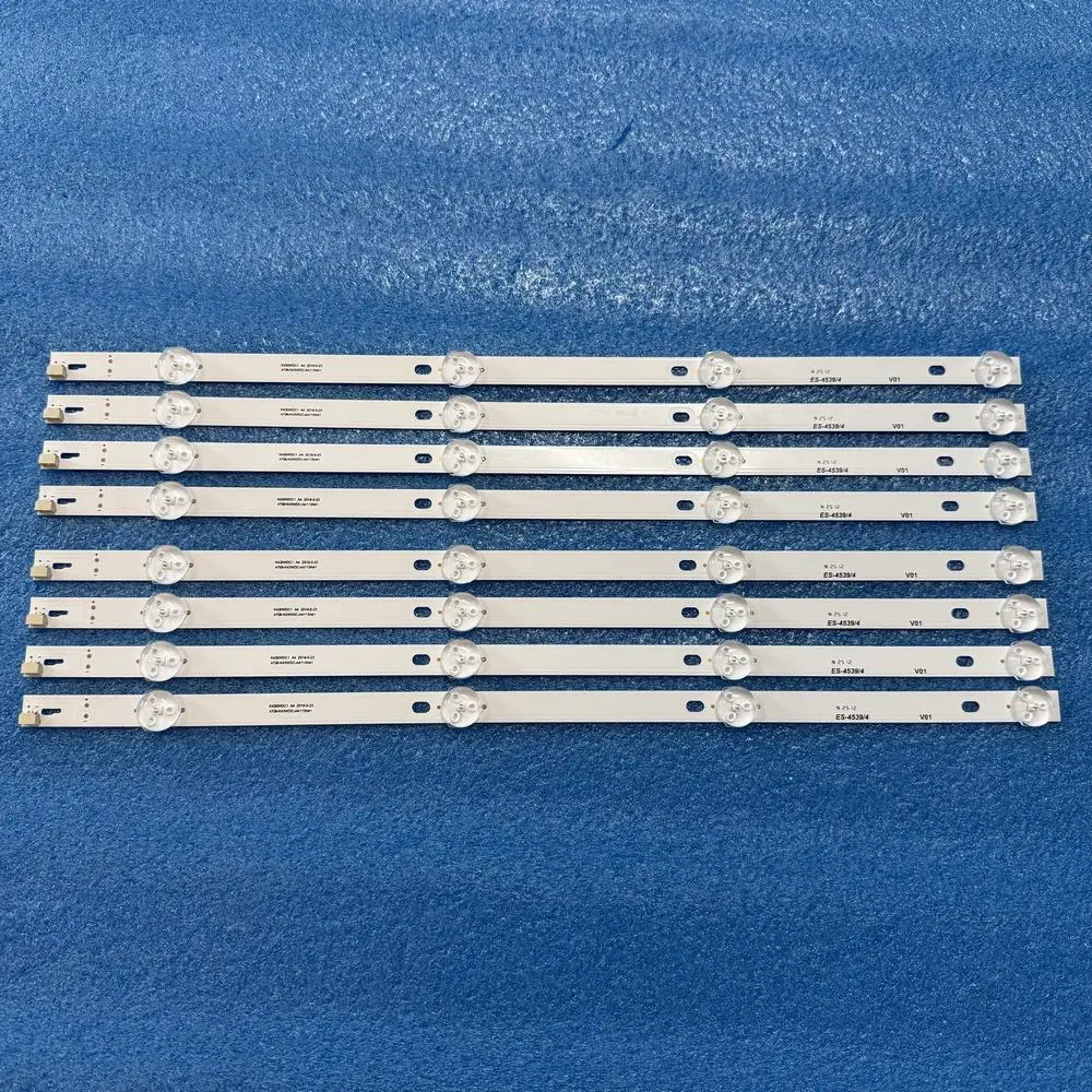 

8 шт./компл. светодиодная лента для телевизора Toshiba 43 дюйма 43LF621U21 43LF621C2 4708-K43WDC-A4113N41
