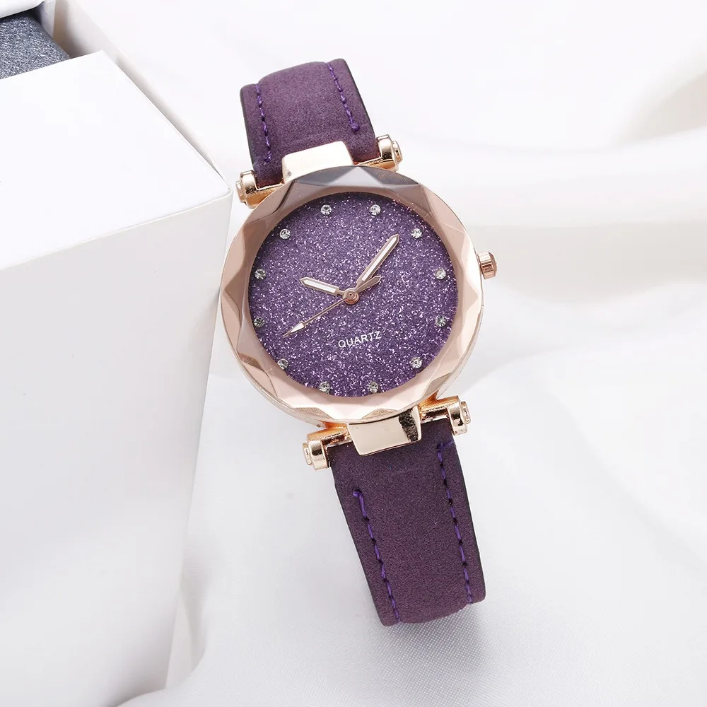 Women Watches Luxury Fashion Ladies Watch Leather Band Watch Women Female Quartz Wristwatches Montre Femme Reloj Mujer