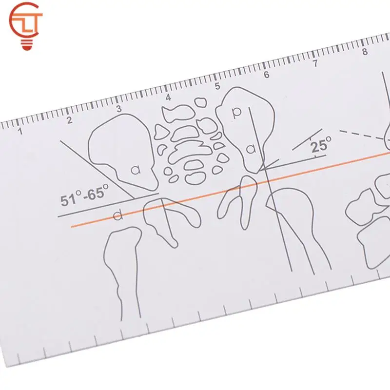 Plastic Goniometer Angle Ruler Rule Joint Orthopedics Tool Instruments Medical Spinal Angle Ruler Angle Finder Measuring Tool