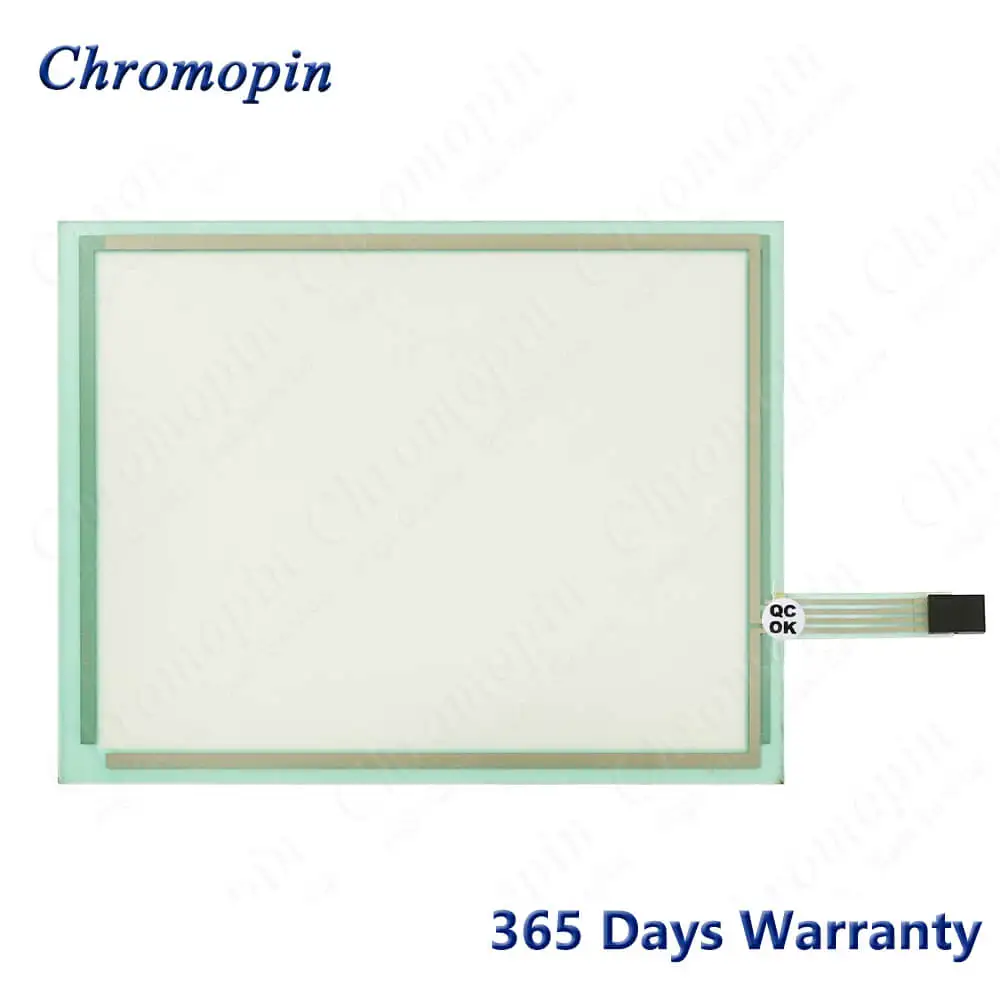 LTP-084F-01 Touch Screen Panel Glass Digitizer for ESA LTP-084F-01 ESA VT580W Touch Panel with Overlay Protective Film