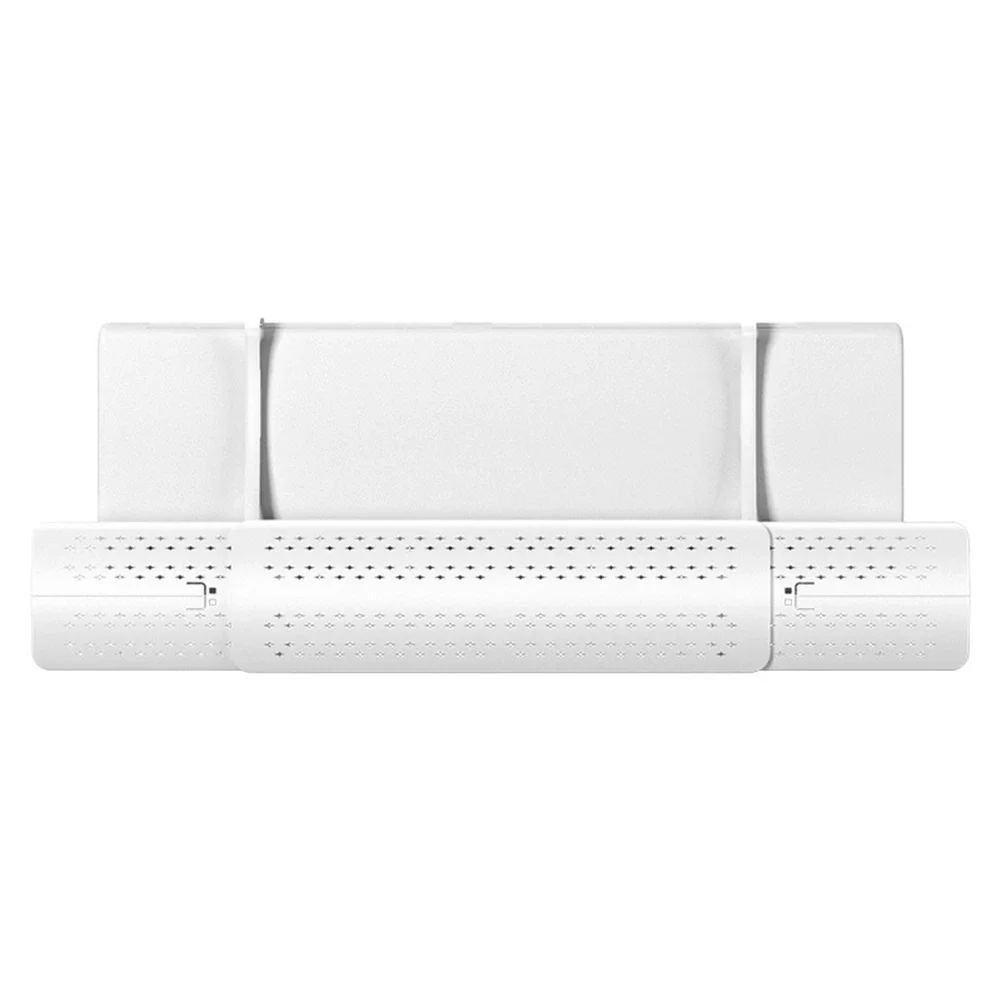 

Adjustable Air Deflector Telescopic Airflow Guide Adjustable Baffles Convenient Maintenance Easy Installation Process