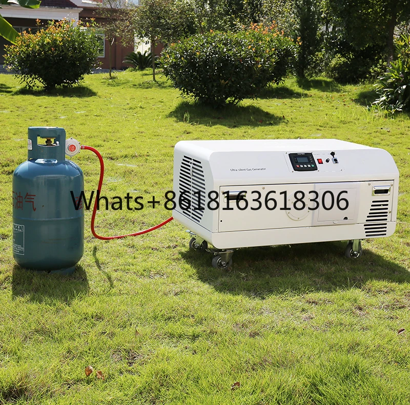 

China Factory Single Phase Silent Natural Gas Generator for sale