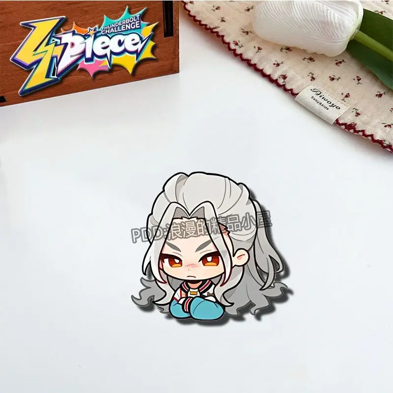 Ensemble Stars Badges Pins Anime Sakuma Rei Akehoshi Subaru Women Brooch Fashion Creative Cosplay Brooches for Bag Accessorie