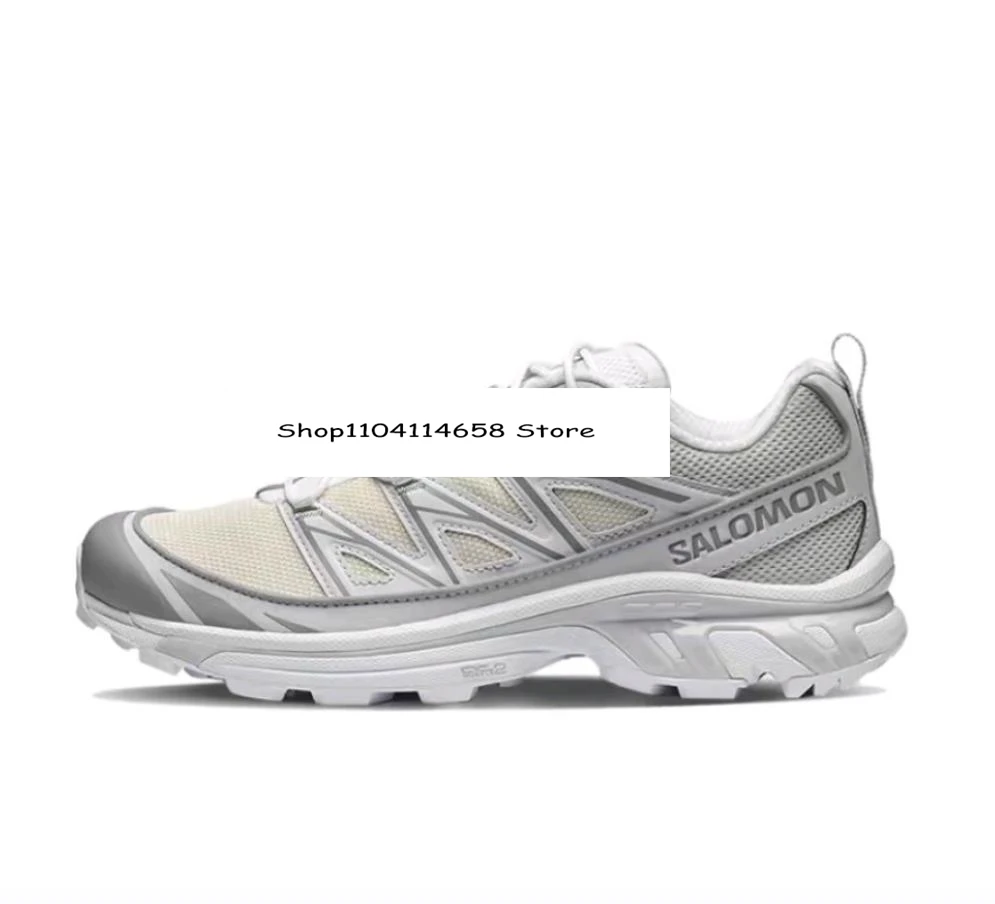 

SALOMON XT-6 Expanse Trendy Functional Outdoor Low cut Men's and Women's Running Shoes White Grey