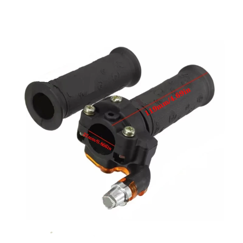 Motorcycle Gas Carburetor Accelerator Throttle Cable Twist Handle Grips For 2 Stroke 47 49cc Mini Dirt Bike ATV Quad Pocket Bike