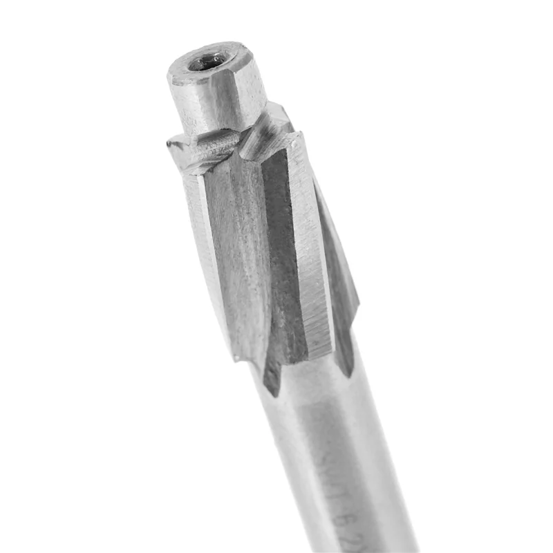

ABWZ-14Pcs M3-M12 Counterbore Milling Cutter High Speed Steel Pilot Slotting Tool End Mill Slot Drill Bit Set