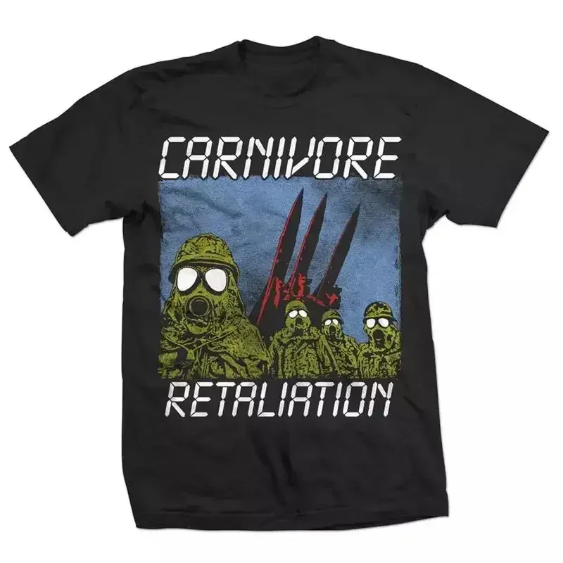 Vintage Carnivore band Men T shirt Black All Sizes S 5xl