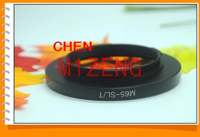 Anillo adaptador de doble propósito M65-SLT para lente M65 de 65mm a cámara Leica T LT TL2 SL CL Typ701 m10-p sigma FP panasonic S1H/R s5