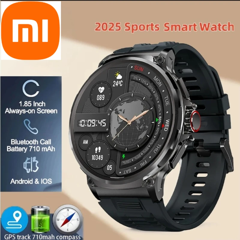 

Xiaomi Новые GPS Track Смарт-часы 1,85-дюймовый Ultra HD-экран 710 мАч Большая батарея Спорт Фитнес Bluetooth Вызов Смарт-часы подарок