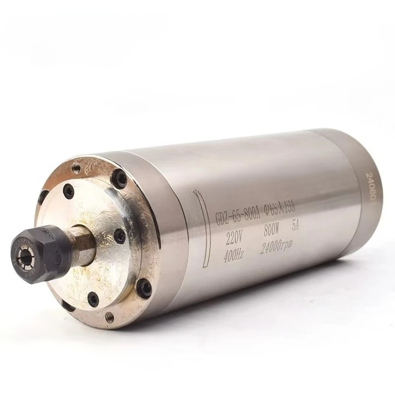 

Cheap Price 1.2kw 1.5kw 2.2kw Water Cooling Spindle ER20 ER11 ER16 220V Woodworking and Stone Carving Machine Spindle Motor