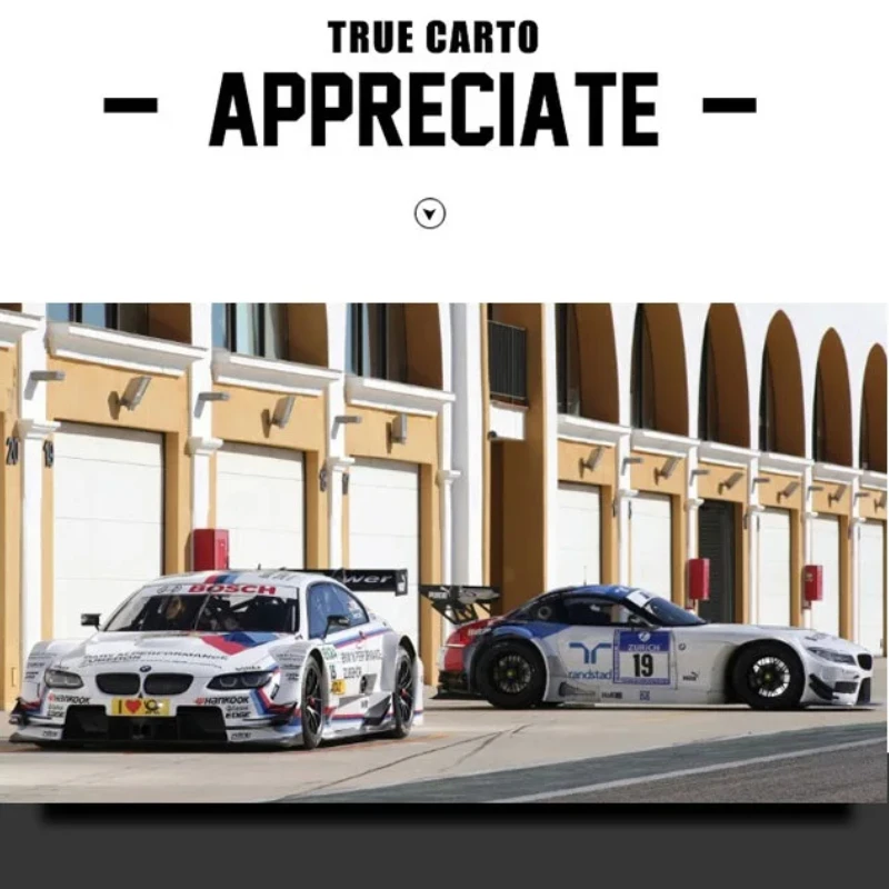 1:32 BMW M3 DTM coche de carreras de lujo alta simulación exquisitos vehículos de juguete fundido a presión estilo de coche modelo de coche de aleación coches extraíbles F299