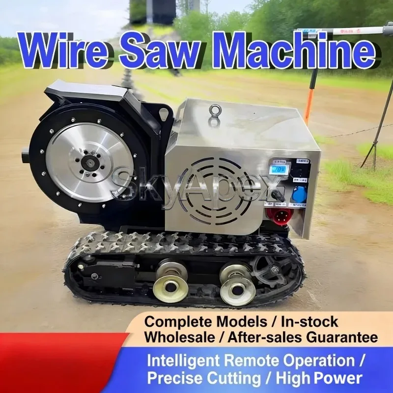 Remote Control Electric Diamond Wire Saw for Granite Quarry Underwater Reinforced Concrete Cutting, Deposit Payment Link