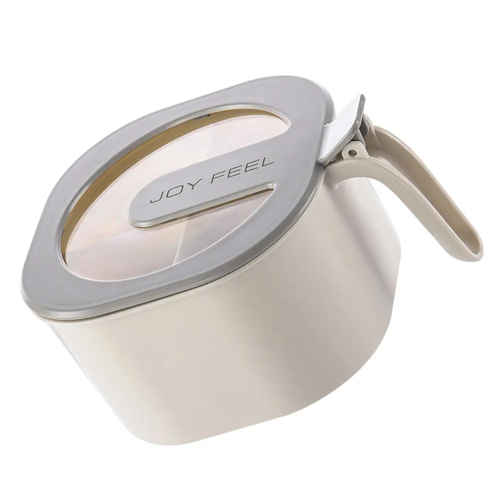 

1pc Salt Jar Seasoning Box Storage Grey Pp Spice Container Condiment Holder Container Barbecue Spice Box