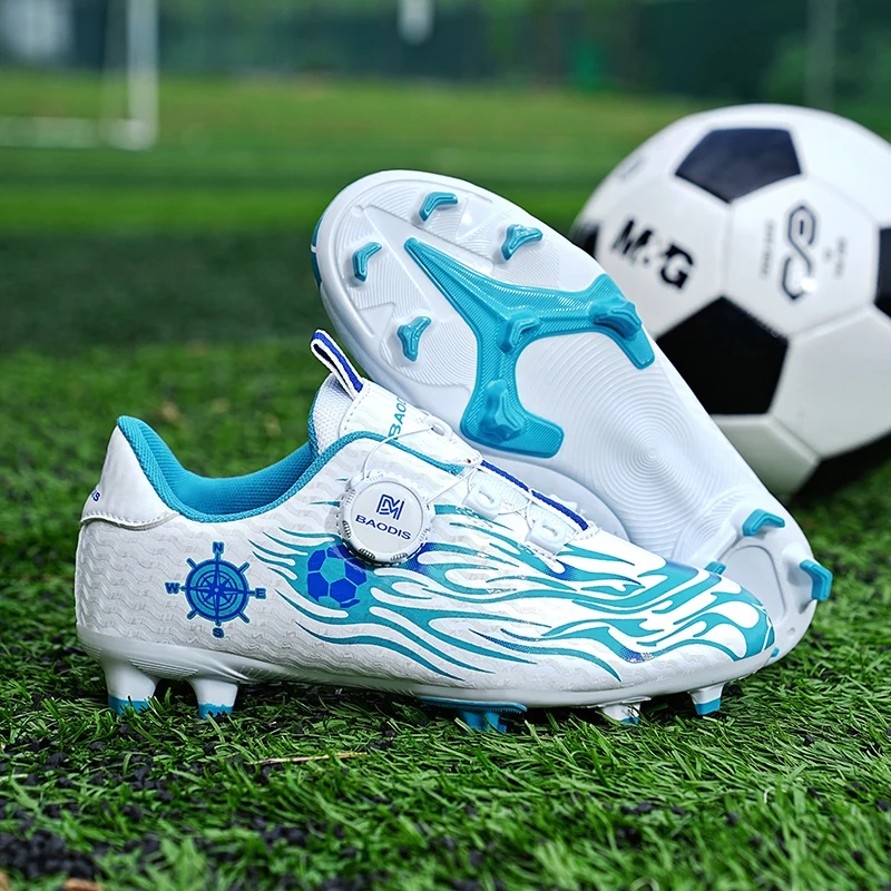 

Kids Soccer Shoes FG/TF Football Boots Professional Cleats Grass Training Sport Footwear Boys Outdoor Futsal Soocer Boots 28-39