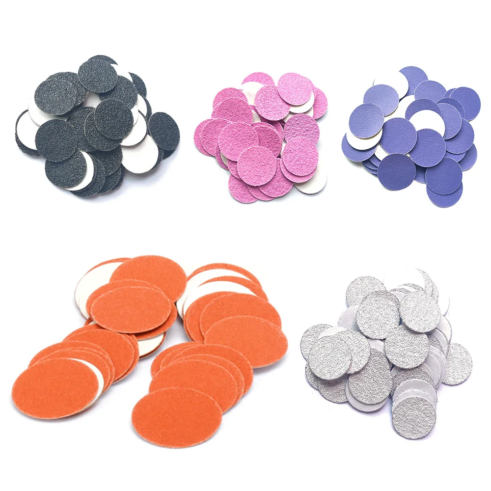 50pcs Sanding Paper Pedicure Cuticle Callus Remove Tool For Electric Foot File Callus Pedicure Foot Care Tools
