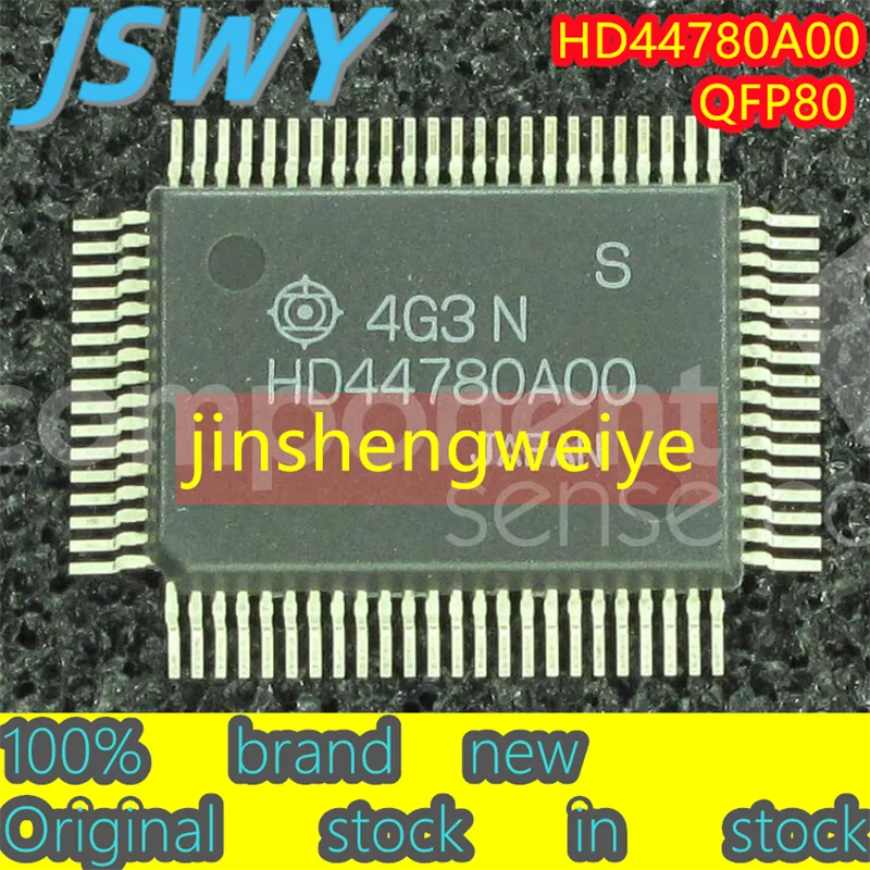 

(2/20 pieces) HD44780A00 QFP80 LCD display controller chip, guaranteed to work well and fast delivery