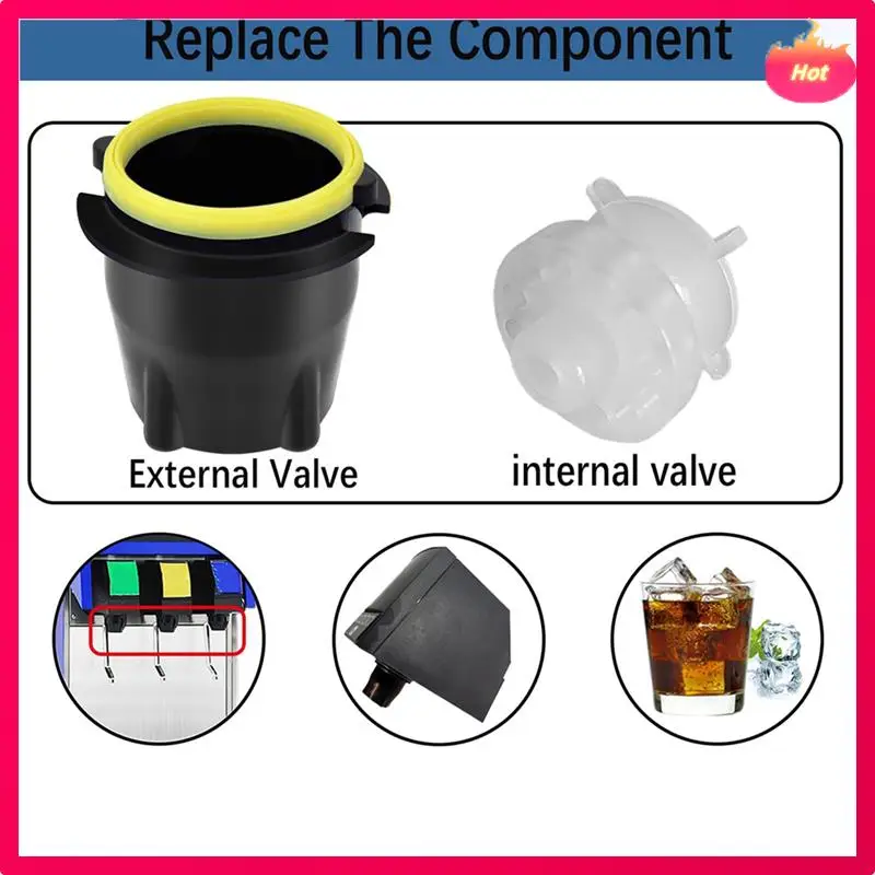 

Сопло клапана газировки ABYP LEV 3,0 28545, диффузор 28368, внутренняя часть миксера, для машины Cola, сменные внутренние внешние клапаны, 4 комплекта