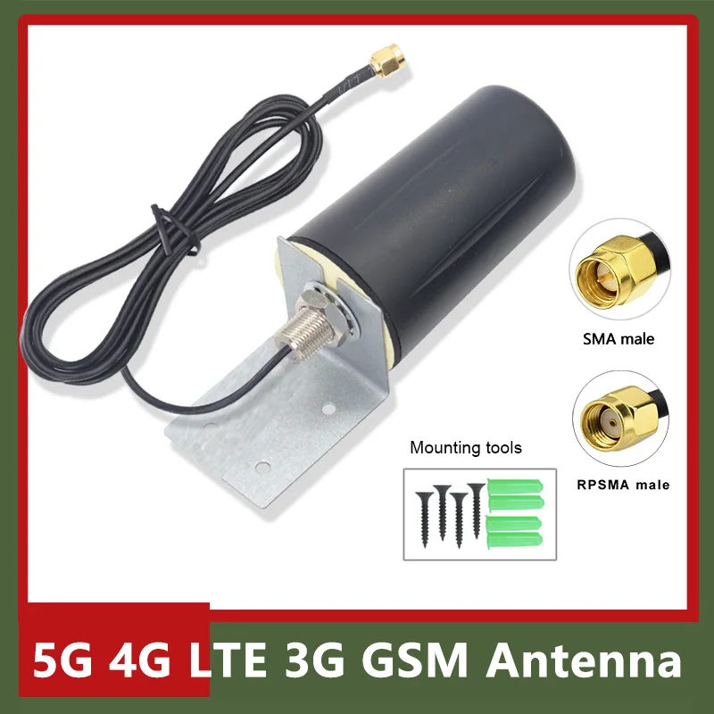 

Dual Module GPS BD Antenna High Gain 28dbi 1575.42Mhz 1561Mhz Cabinet Aerial Omni WiFi Outdoor Waterproof SMA RPSMA Male Bracket