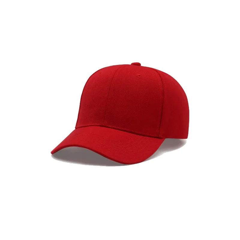 Op maat bedrukt logo Diy Baseball Cap Unisex Verstelbare Mannen Vrouwen Sport Trucker Hoed Effen Kleur Gepersonaliseerde Caps