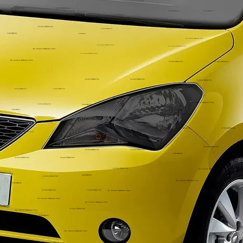 

For SEAT Mii Electric 2020-2025Car Exterior Headlight Anti-scratch Front Lamp Tint TPU Protective Film Cover Accessories Sticker
