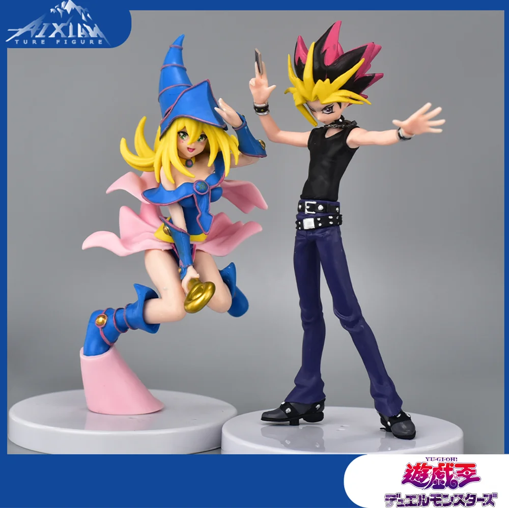 17cm Yu-Gi-Oh! Duel Monsters Girl Figure yugioh Dark Magician Girl Yugi Muto PVC Action Figure Model Toys Christmas Gifts