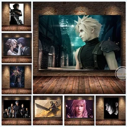 Game Cartoon Poster Final Fantasy Cartoon Picture Print Canvas Painting Anime Posters Wall Cuadros Artwork Poster Home Decor