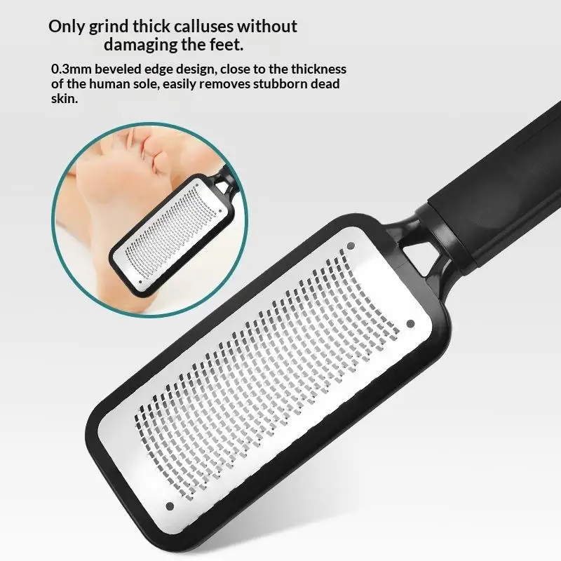 1pcs Double Side Foot File Professional Rasp Heel Grater Hard Dead Skin Callus Remover Pedicure Foot Beauty Care Tools