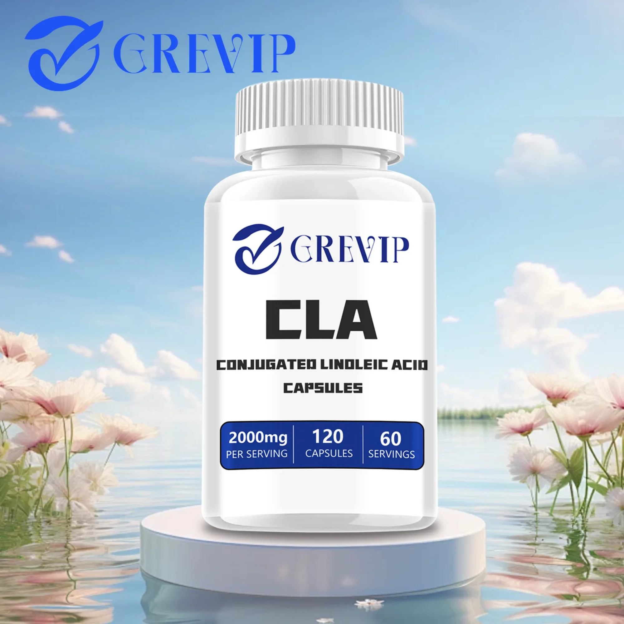 

CLA — сжигатель жира, подавитель аппетита, уход за весом, толщина мышц и тона — 120 капсул