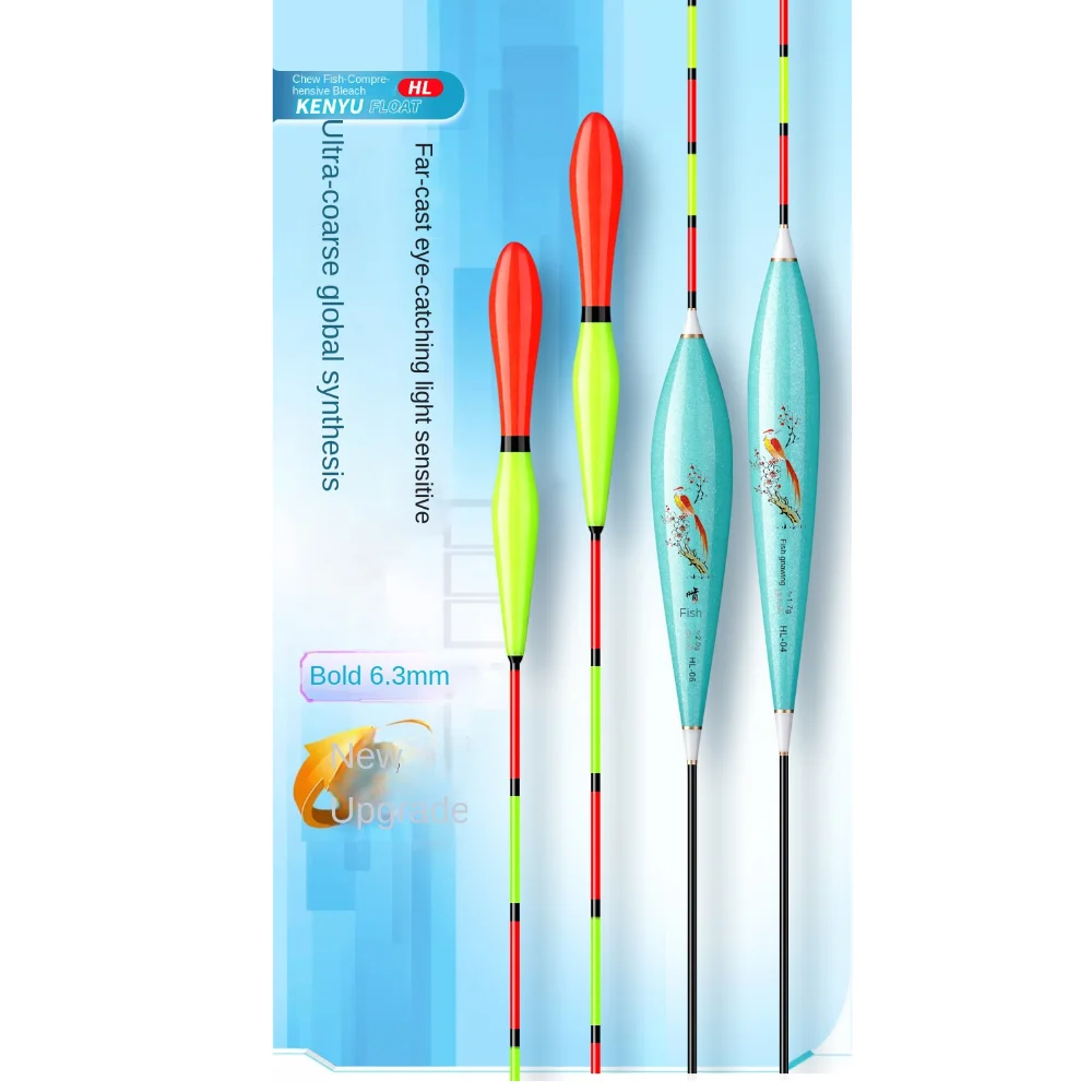 Indicator Rocky Fishing Lure Float Eye-catching Triangle Tail Sensitive Floats Bobbers Slip Drift Tube Eye-catching