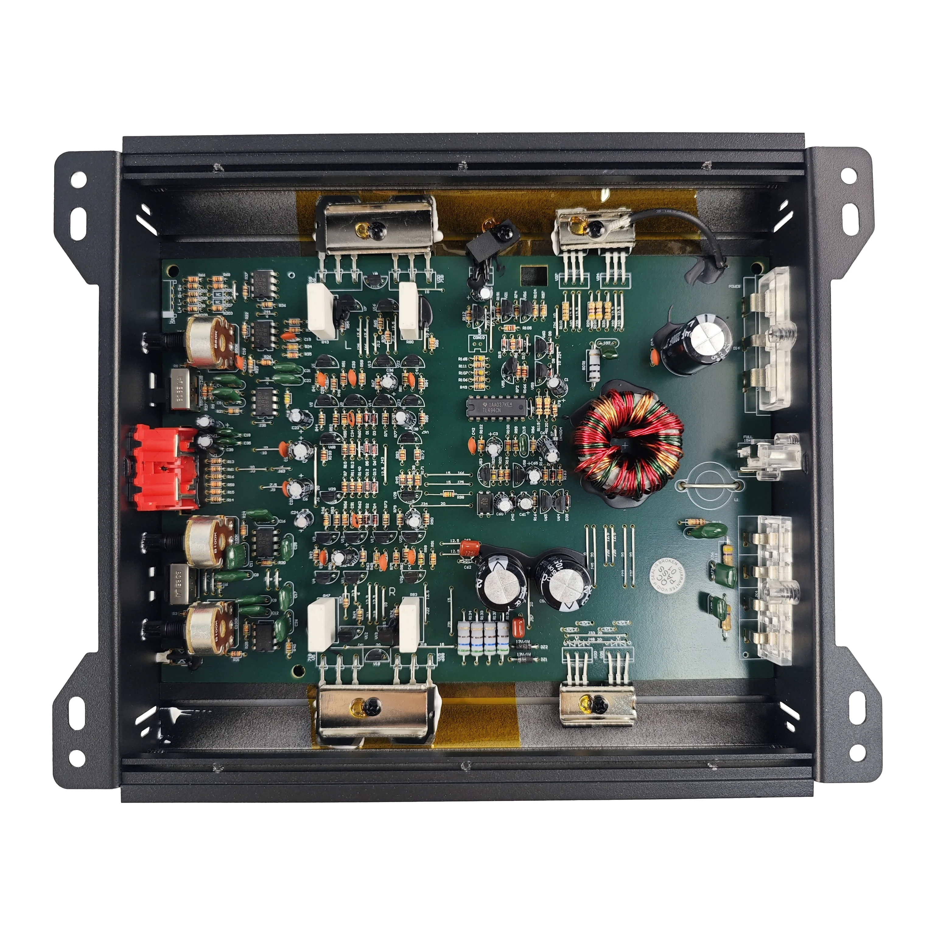 Factory Direct  2 Channel Subwoofer Amplifier Car Audio Amp with Crossovers Combination