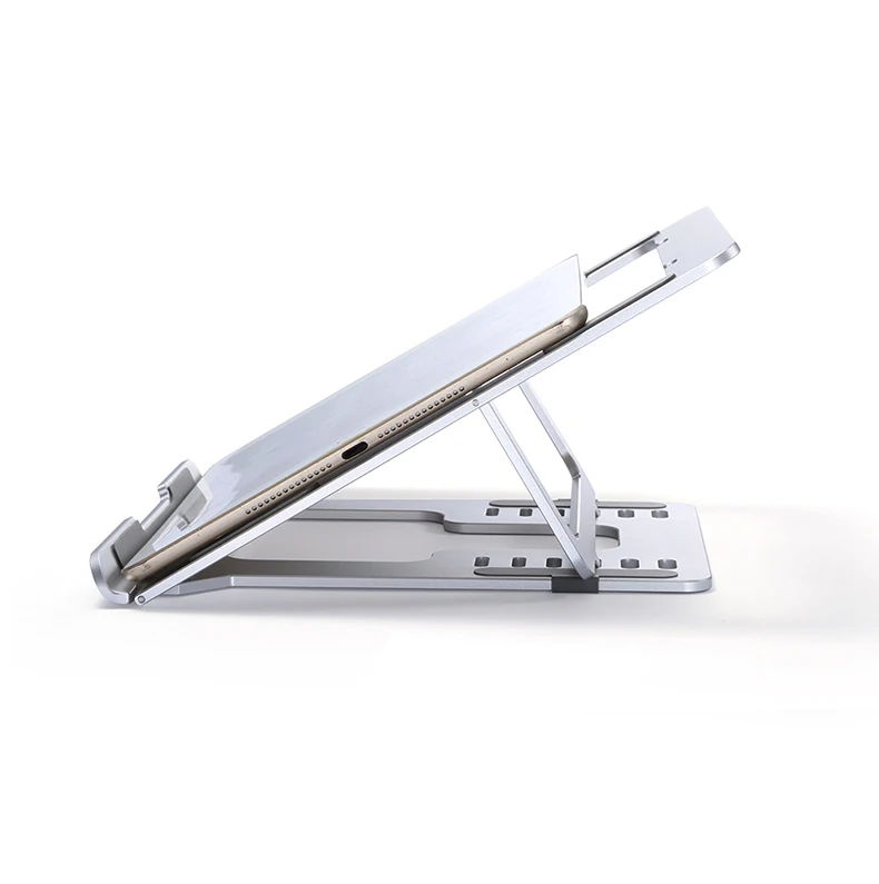 Portable Stable Aluminum Cooling Stand Cradle For Laptops Macbook Tablets Desktop