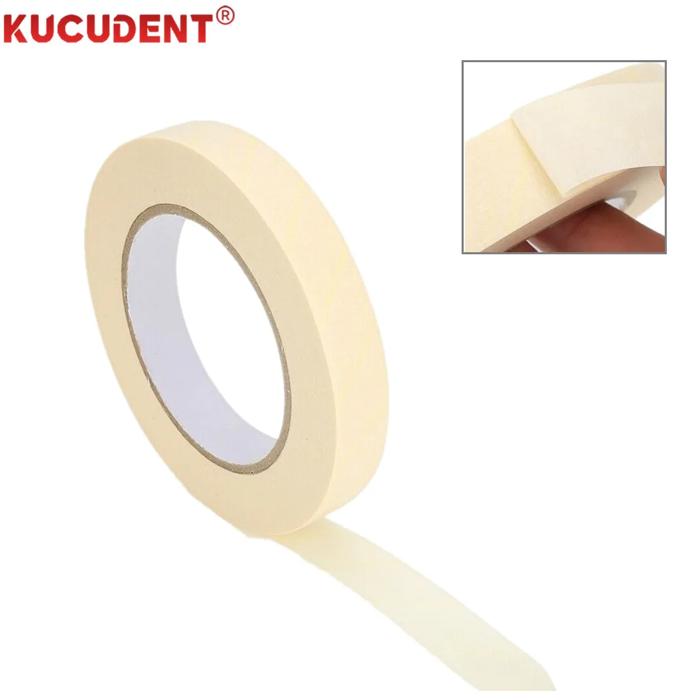 50m/Roll Dental Sterilization Indicator Tape Medical Autoclave Cards Steam Indicator Tape Oral Care Cleaning Nails Salons Tattoo