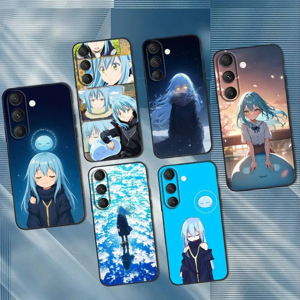 

Rimuru-es Tempest S-Slime Phone Case For Samsung S 25,S24,S23,S22,S21,S20,S10,Ultra,Plus,Lite,FE,Soft Silicone Black Cover