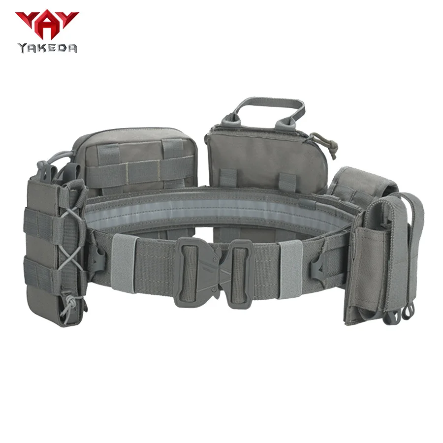 NONE YAKEDA Trainingsgürtel Outdoor Patrol achtteiliges Set, abnehmbarer und verstellbarer Trainingsgürtel 7