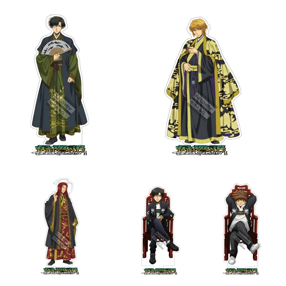 

HOT Anime RELOAD SAIYUKI Acrylic Stand Figure Model Plate Holder Cake Topper Cartoon Characters Car Bag Pendant Wholesale 15cm