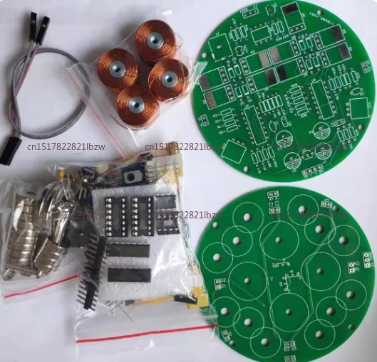 Push-down, magnetic levitation kit DIY levitation electronic production, learning, parts, finished products