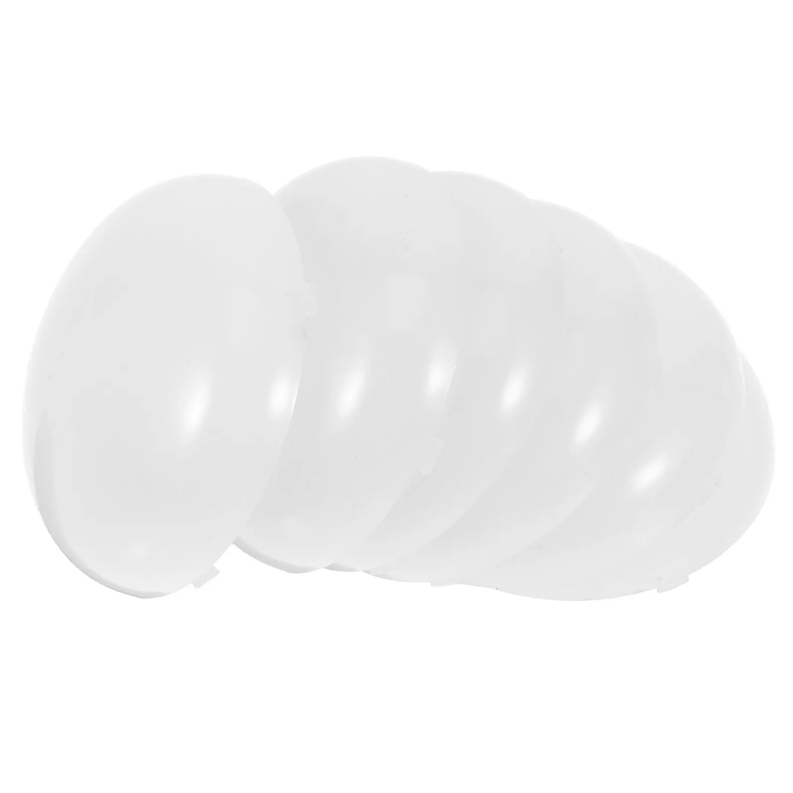 

6 шт. круглых светодиодных плафонов для потолочных, подвесных и настольных светильников, современные пластиковые декоративные плафоны для ламп