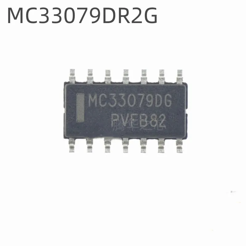 

10PCS new MC33079DR2G silk screen MC33079DG package SOP14 quad-channel operational amplifier chip IC