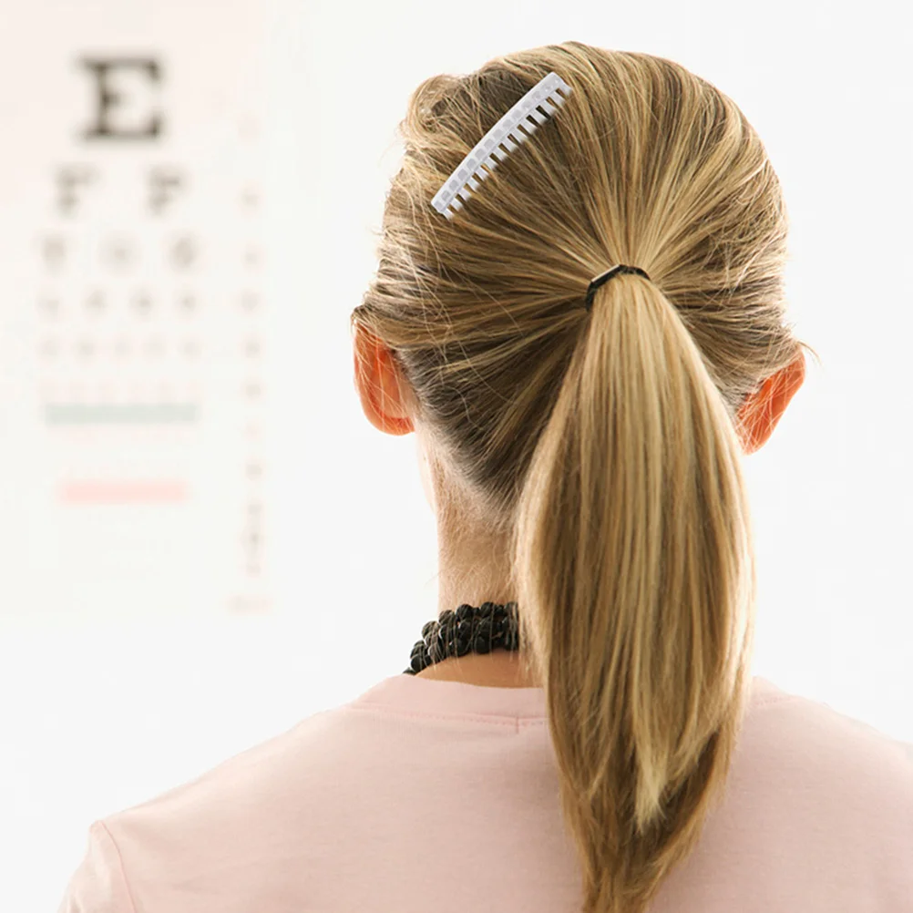 

50Pcs 14Teeth Transparent Hair Combs Women Plastic Hairpin Girls Bridal Hair Accessories Prom Evening Side Combs