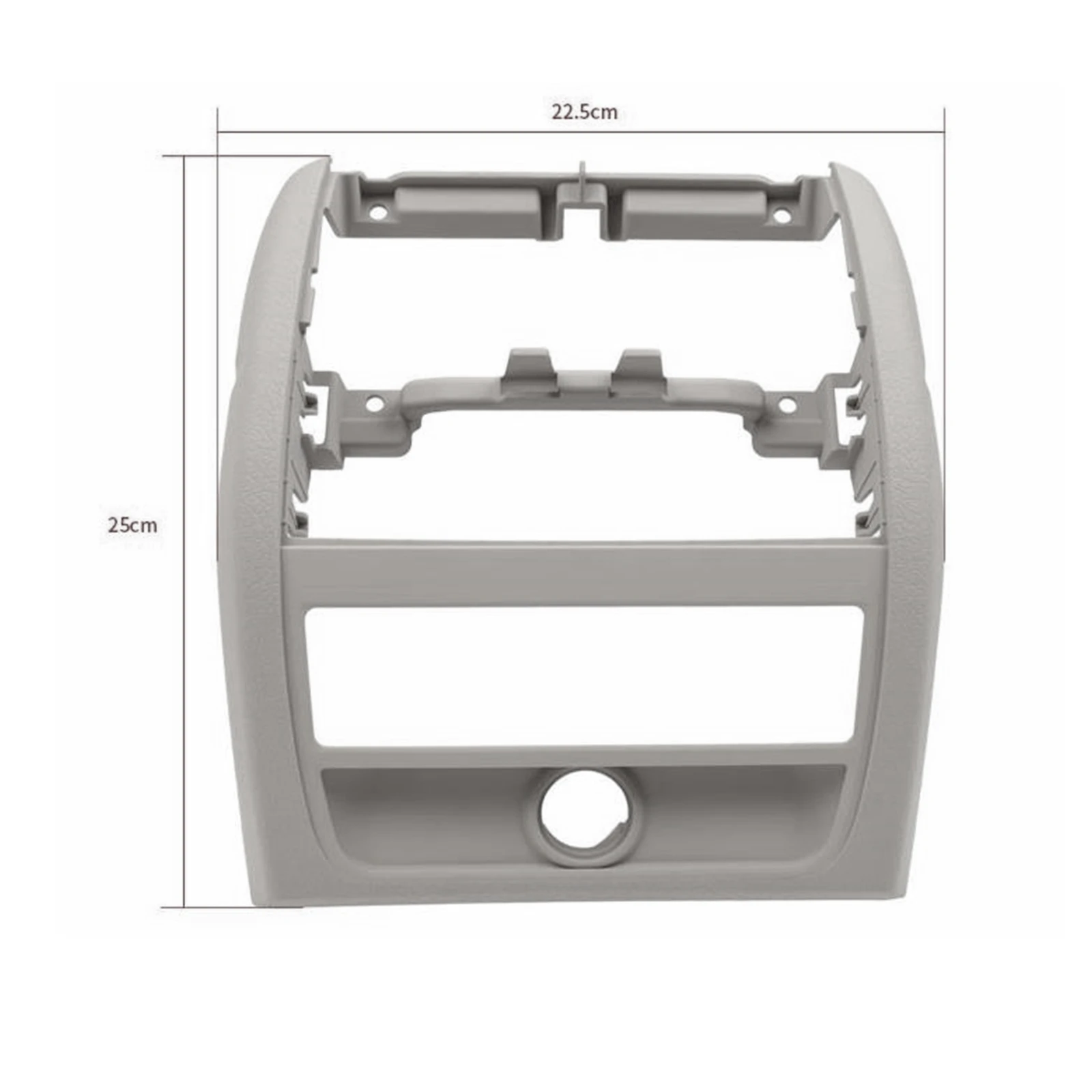 Car Rear Center A/C Air Conditioning Outlet Cover Vent Outside Conditioning Frame For BMW F10 F11 5 Series M5 Advance Version