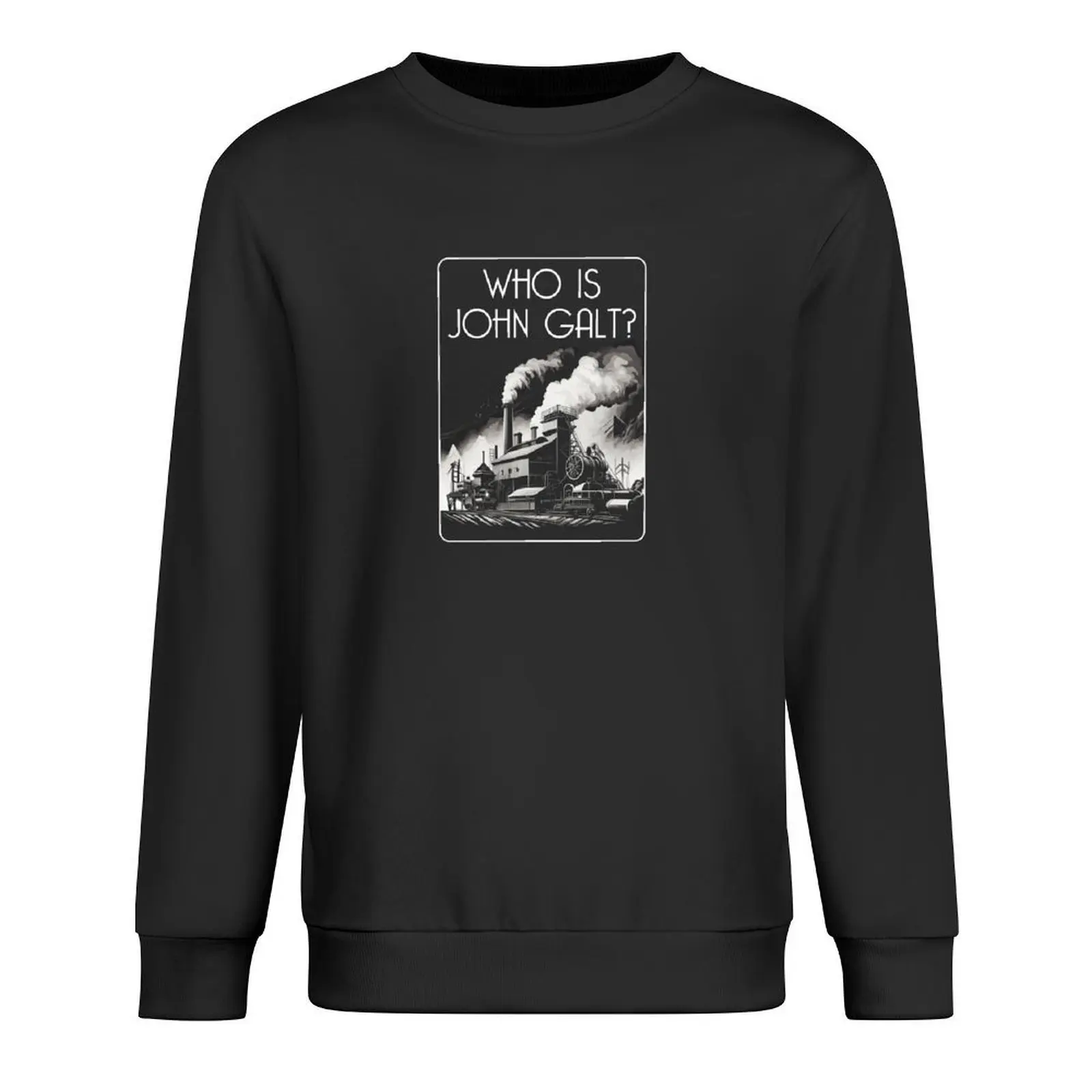 

Who is John Galt - Atlas Shrugged Pullover men clothing men's sweat-shirt set anime clothing hooded sweatshirts