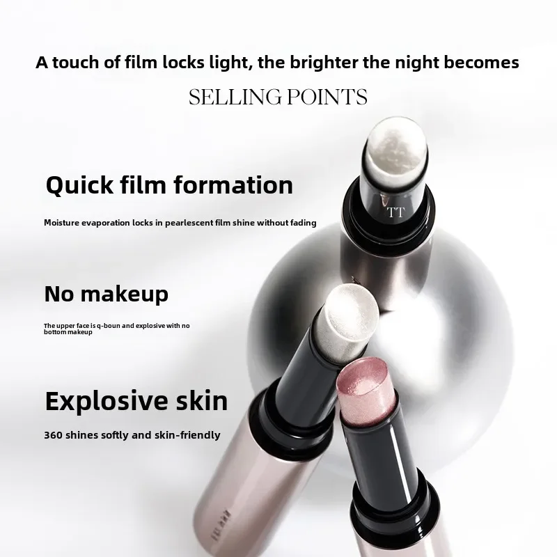 Joocyee Diamond Highlight Stick hellt die Augen auf, Pearl Light Burst The Face und The Natural Highlighter Concealer Bronzer