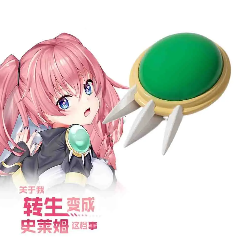 

That Time I Got Reincarnated as a Slime Milim Nava Cosplay Shoulder Armor Badge Brooch Pin Halloween Cosplay Costume Accessories