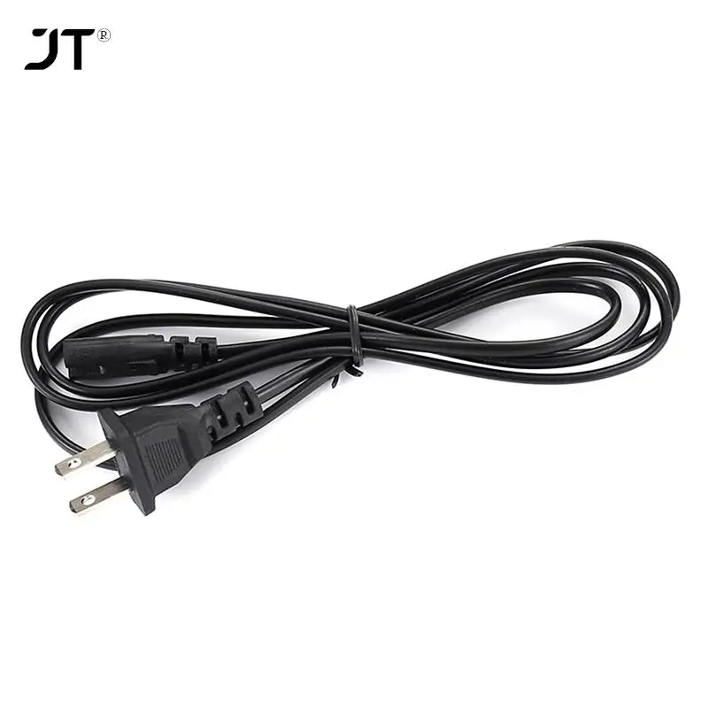 EU Power Cable 2pin IEC320 C7 US Power Extension Cord For Dell Laptop Charger Canon Printer Radio Speaker PS4