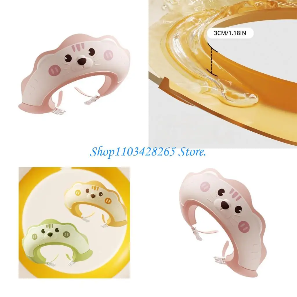 

Детские шапочки для ванны, регулируемая шапочка для душа от 6 месяцев до 6 лет, детская шапочка для мытья волос, артефактная