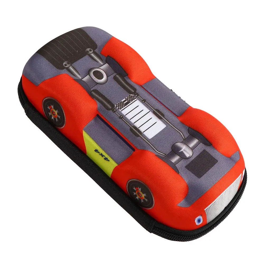 Пластиковый держатель для ручек из ЭВА, сумки для хранения канцелярских принадлежностей для гоночного автомобиля, сумка для канцелярских принадлежностей, школьный пенал, автомобильные пеналы, 3D сумка для карандашей