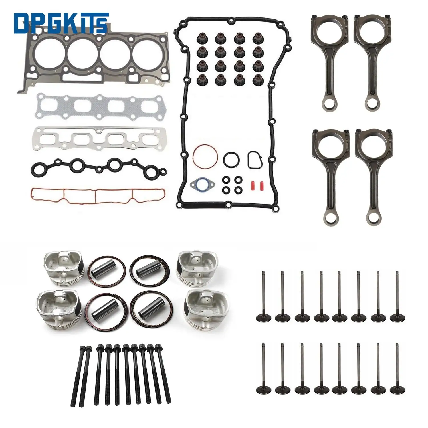 ED3 2.4L 05191341A 5191340AA 1Set Auto Engine Rebuild Kit For 2007-2020 Dodge Journey 200 CALIBER High Quality Car Accessories