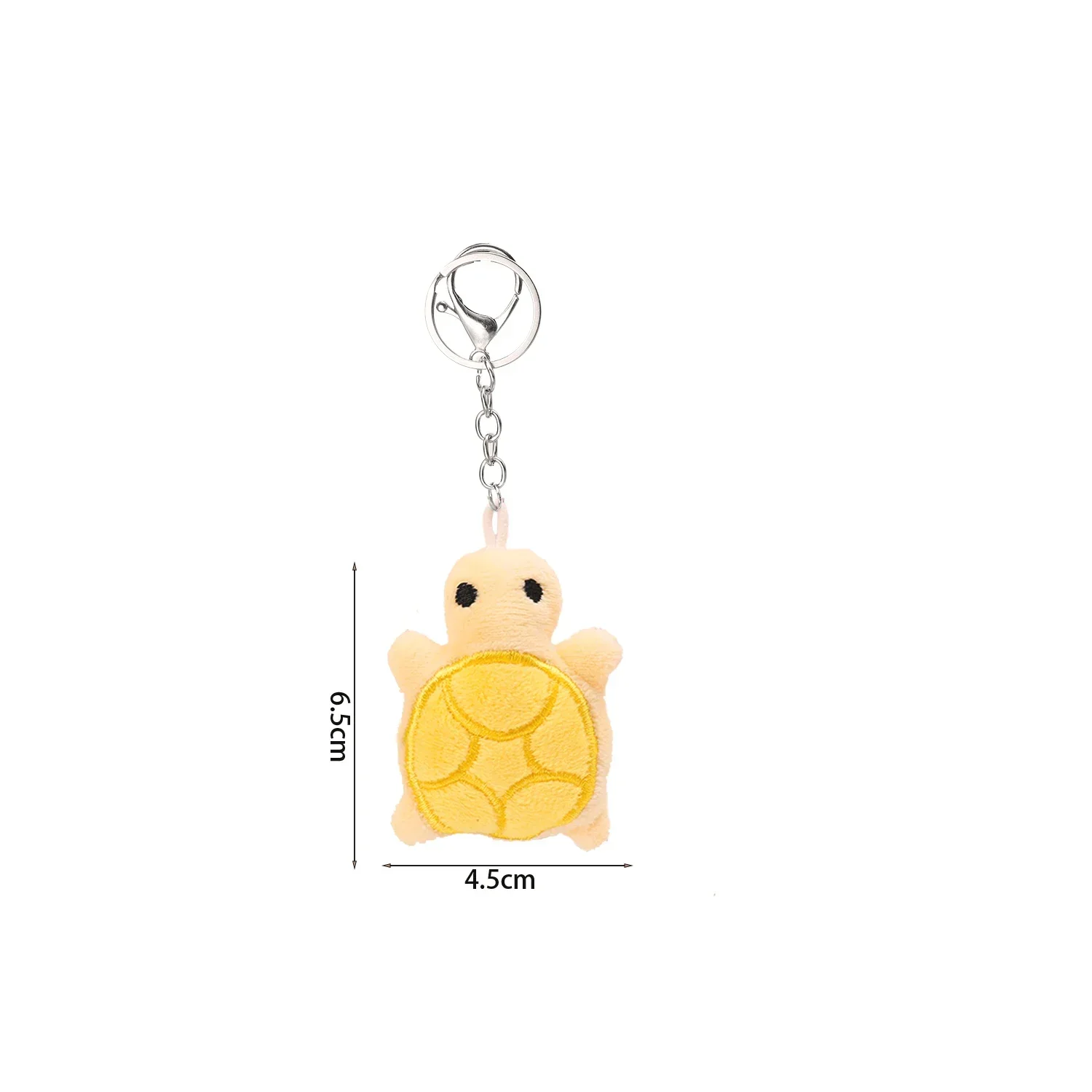 Turtle Plush Keychain, Cartoon Tortoise Bag Charm