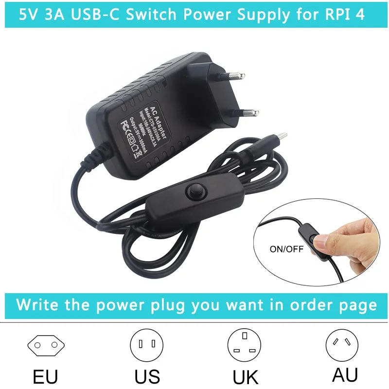 Oryginalny zestaw Raspberry Pi 4 Model B 2 4 8 GB + obudowa + 32 64 128 GB karta TF + zasilacz + wentylator + radiator + kabel wideo dla Pi 4