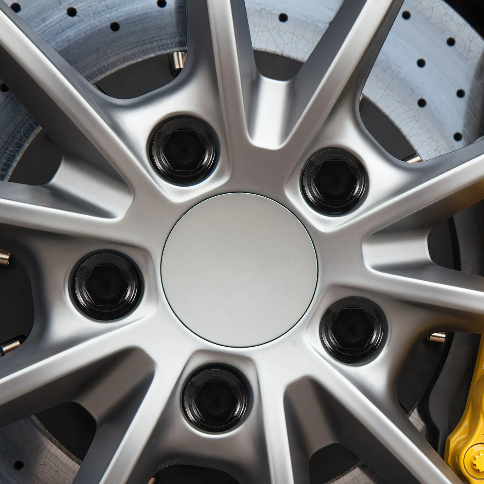 4Pcs Lug Nut Cap Covers for Car Wheel and Tire Applications Heavy Duty Solid Construction Quick Tool Free Installation Stylish